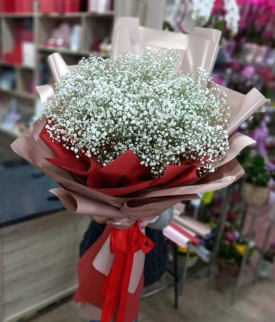 Букет цветов из: Гипсофила в Парфино