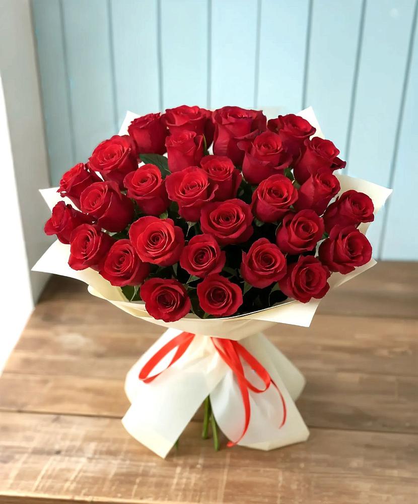 Букет 29 Красных роз в Парфино