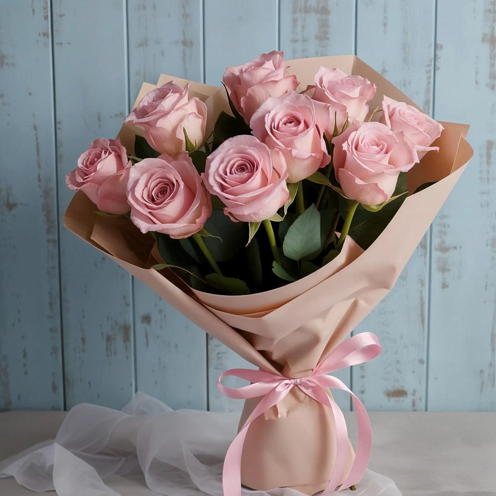 Букет цветов из: Розы в Парфино