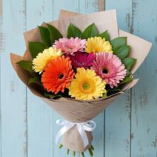 Букет цветов из:  Герберы #REPLACE_PRED# Парфино