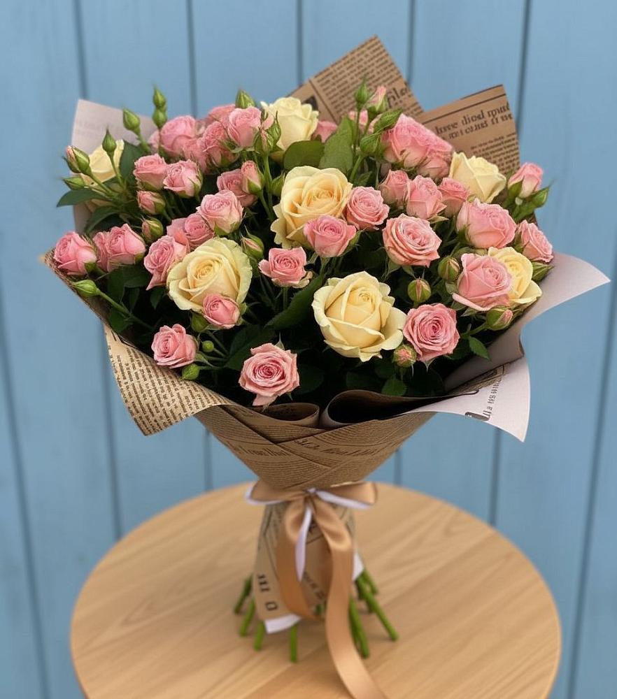 Букет цветов из: Розы в Парфино