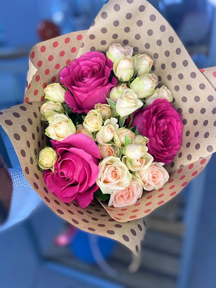 Букет цветов из: Розы в Парфино