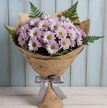 Букет цветов из:  Хризантемы в Парфино