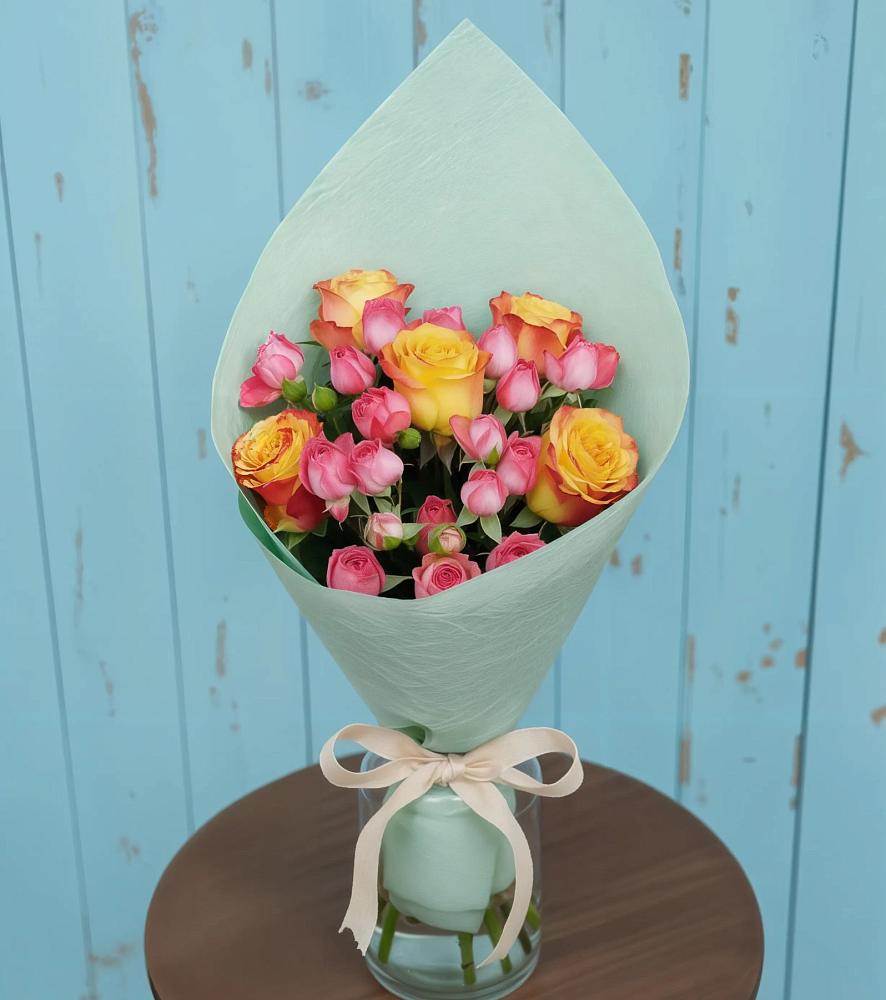 Букет цветов из: Розы в Парфино