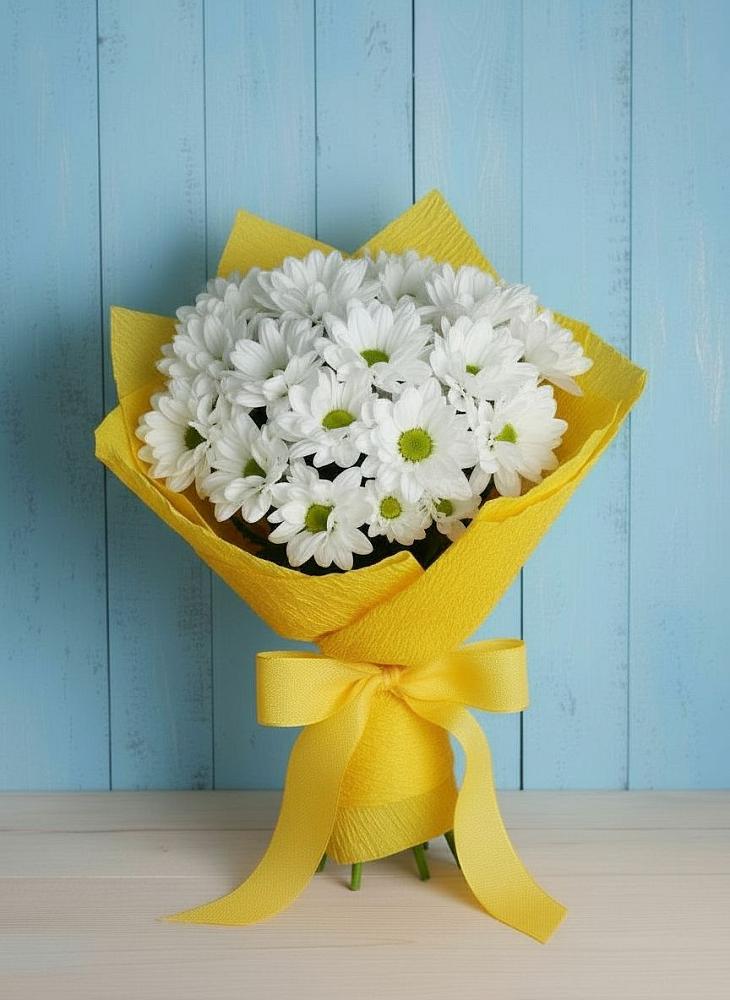 Букет цветов из: Хризантемы в Парфино