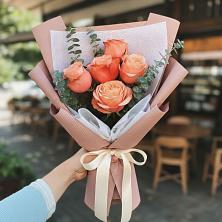 Букет цветов из:  Розы в Парфино