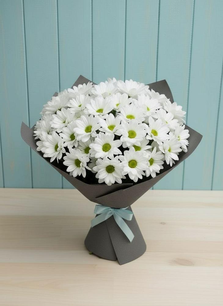 Букет цветов из: Хризантемы в Парфино