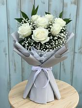 Букет цветов из:  Розы в Парфино