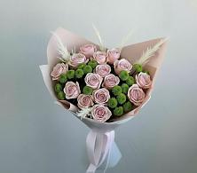 Букет цветов из:  Розы и Хризантемы в Парфино