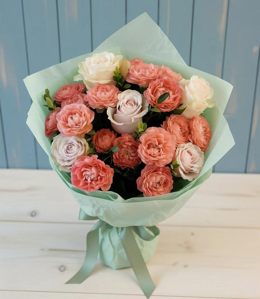 Букет цветов из: Розы в Парфино