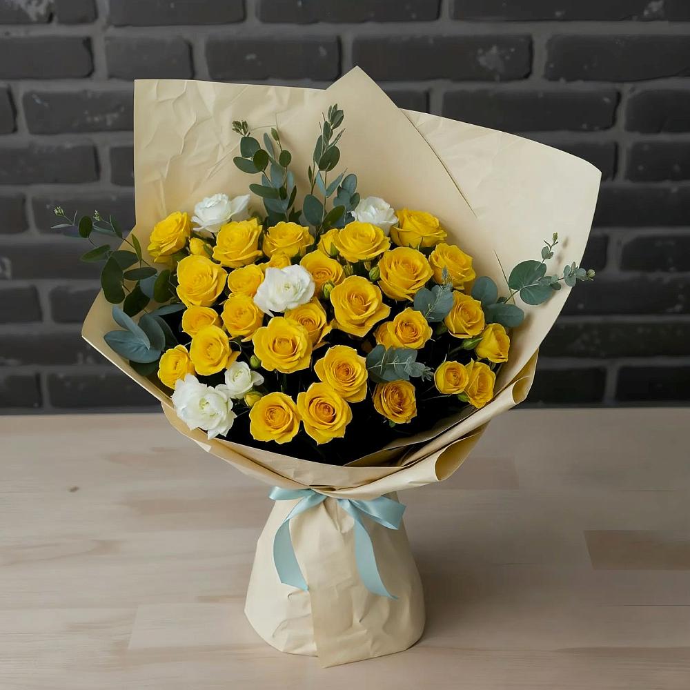 Букет цветов из: Розы в Парфино