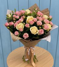 Букет цветов из:  Розы в Парфино