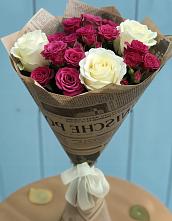 Букет цветов из:  Розы в Парфино