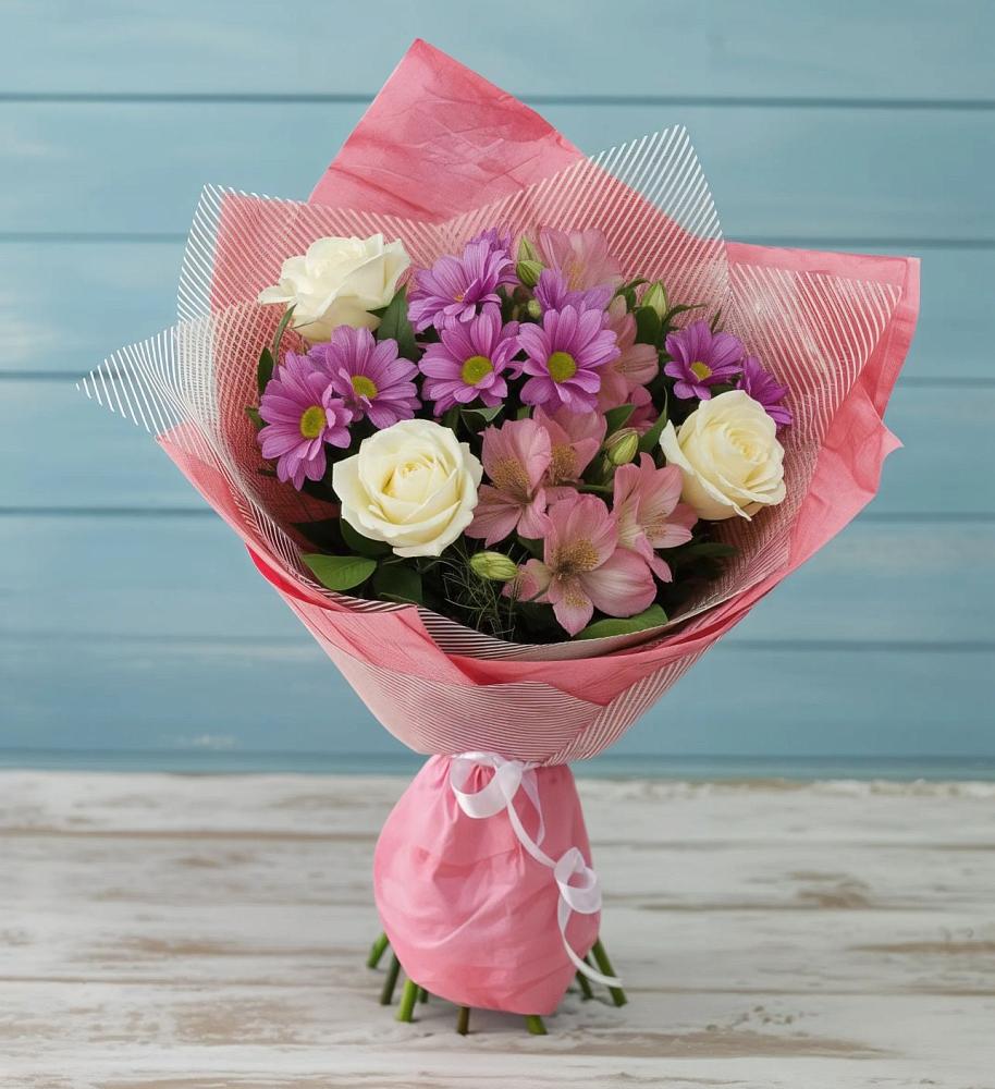 Букет цветов из: Герберы в Парфино