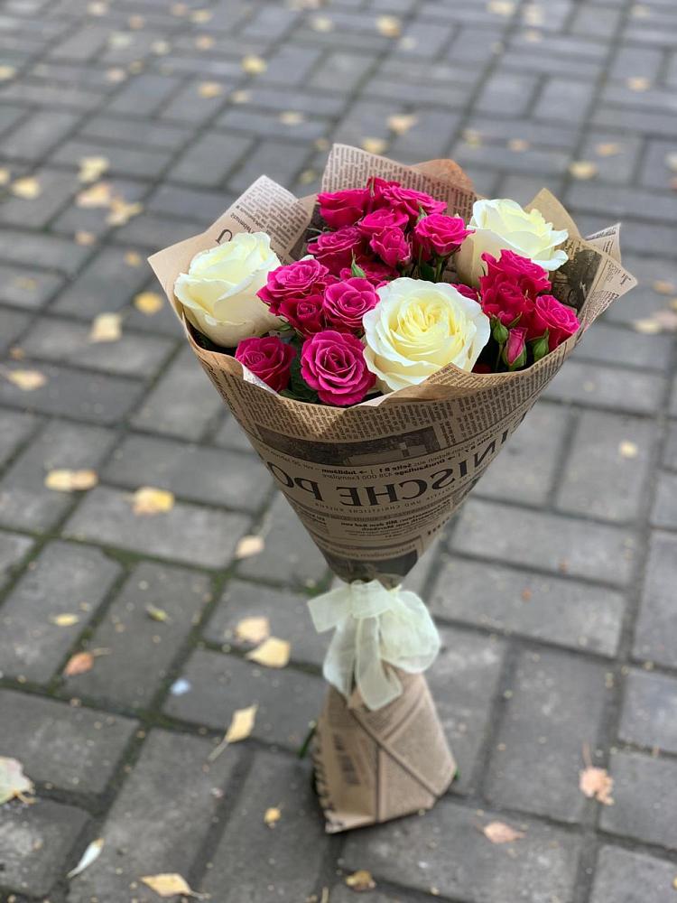 Букет цветов из: Розы в Парфино