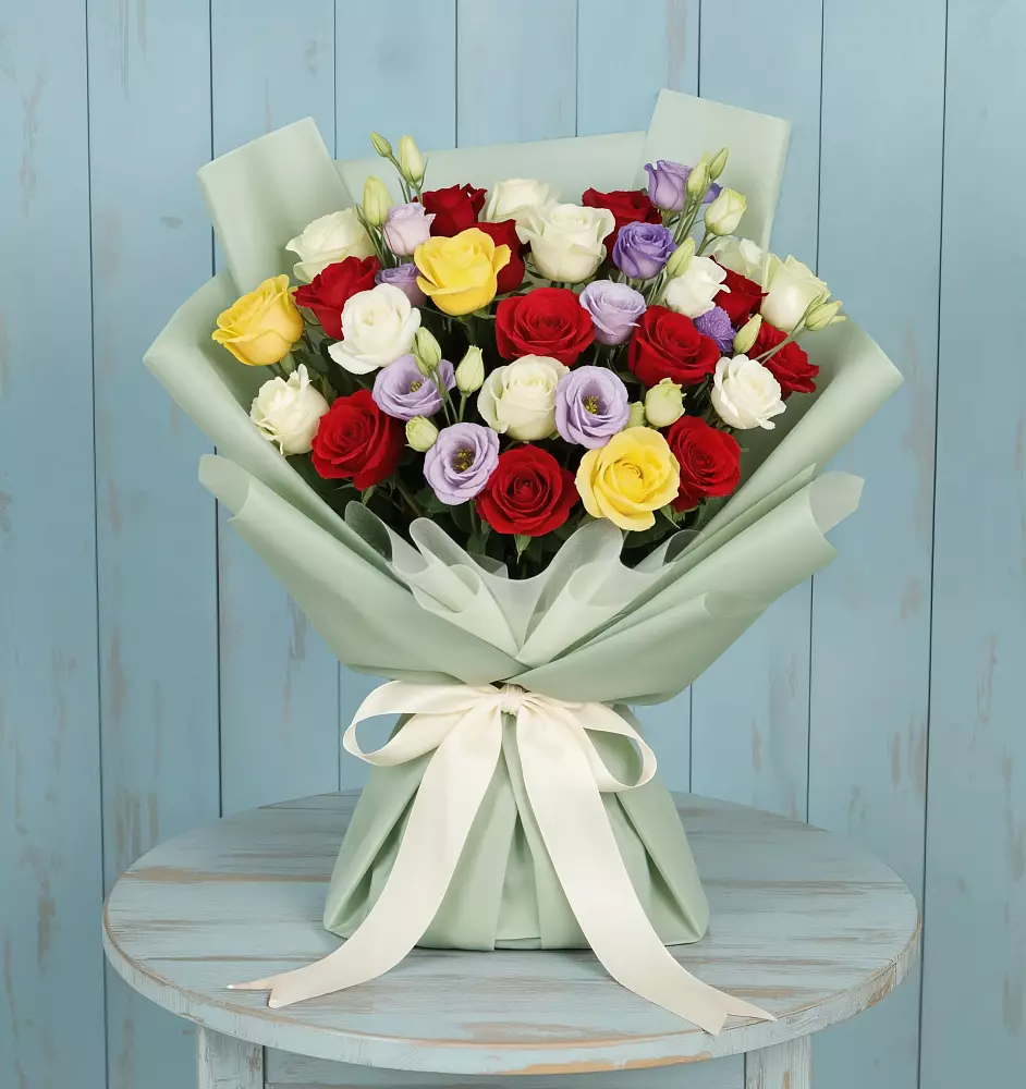 Букет цветов из: Розы в Парфино