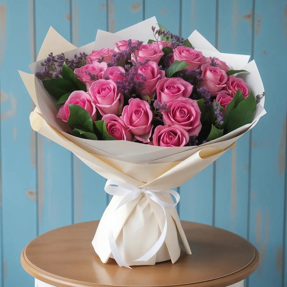 Букет цветов из: Розы в Парфино