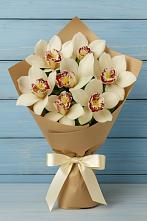 Букет цветов из:  Орхидеи и Розы в Парфино